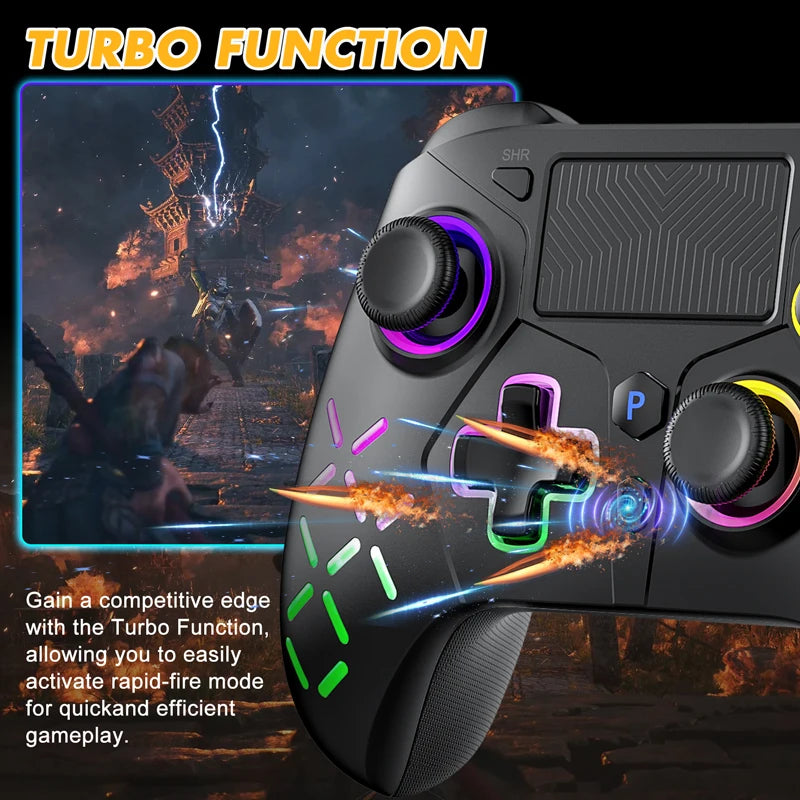 Wireless Controller For PS5 Console Supports BLACK MYTH WUKONG W/ Turbo Dual Vibration For Steam/PC Game Control Accessories
