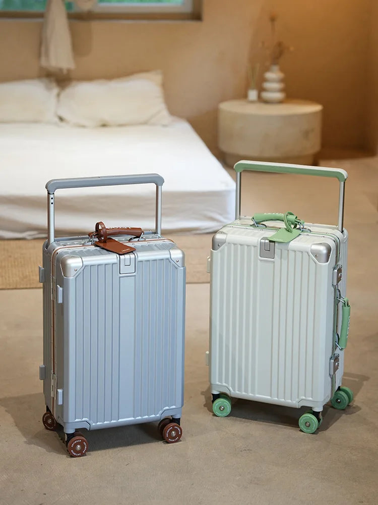 Luggage for women 2025 new model, sturdy and durable, 28 inch travel suitcase, suitcase, password box, 20 inch small boarding ca