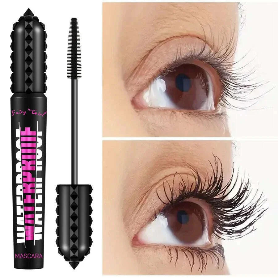 Black waterproof Mascara for all Lengthening make up products Eyelash Extension Eye Lashes mascara 4d effect Korean cosmetics