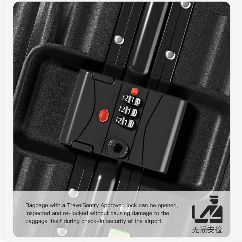 Wide pull rod high-quality luggage. It has a high appearance level and is a new style in 2024. It is suitable for both girls and