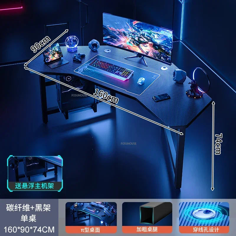 Multifunctional Dormitory Computer Desks Rental Room Bedroom Desktop Office Table Durable Home Furniture Workbench PC Desk - Kimlud