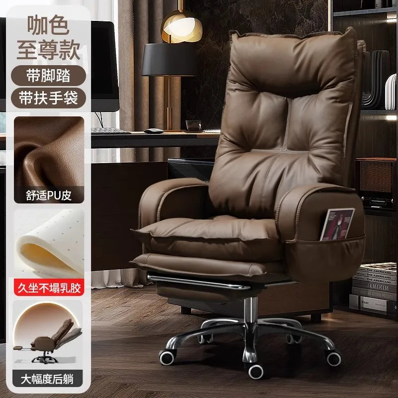 Ergonomic Computer Office Chair Gaming Recliner Swivel Study Office Chair Accent Armchair Comfy Silla De Oficina Salon Furniture - Kimlud