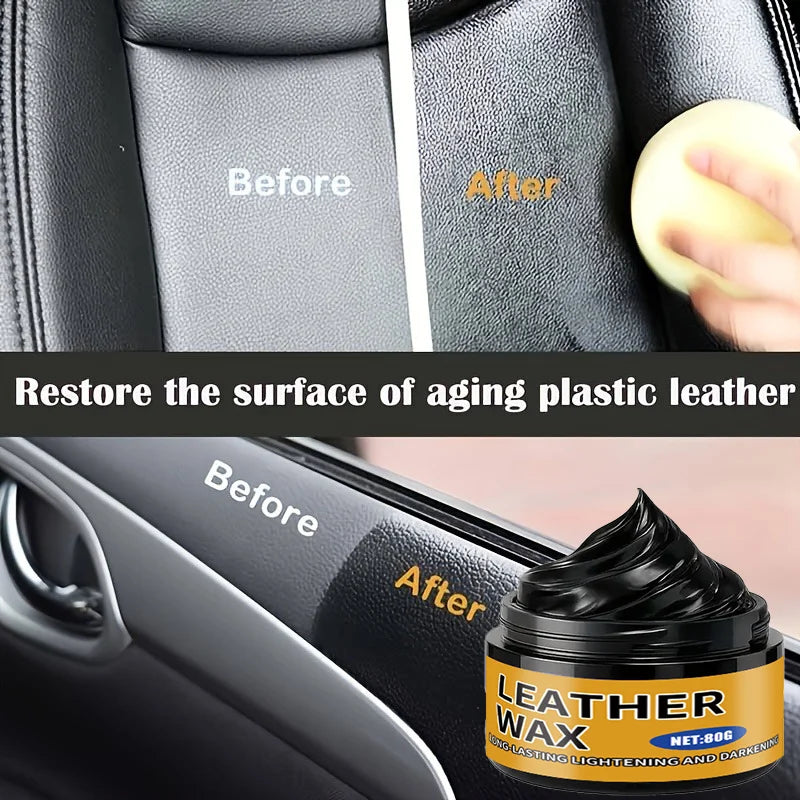 Leather Polish: Used to Restore The Color of Goods, Car Seats, Sofas, Jackets, And Shoes, As Well As for Maintaining Leather Bag