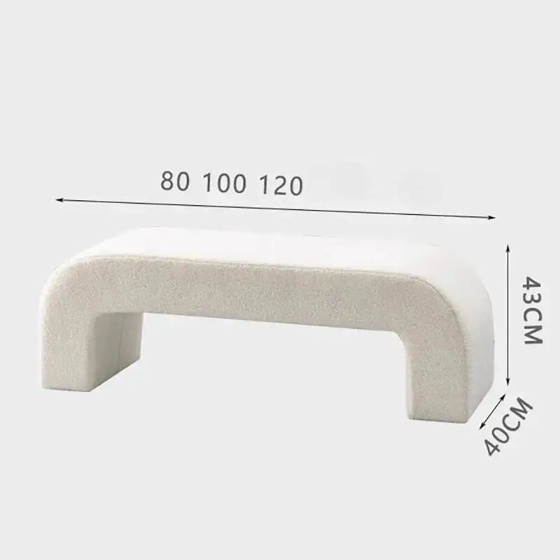 Modern Entrance Bedroom Desk Nordic Stool Luxury Living Room Shoes Guest Meuble Bench Design Furniture Decoration - Kimlud