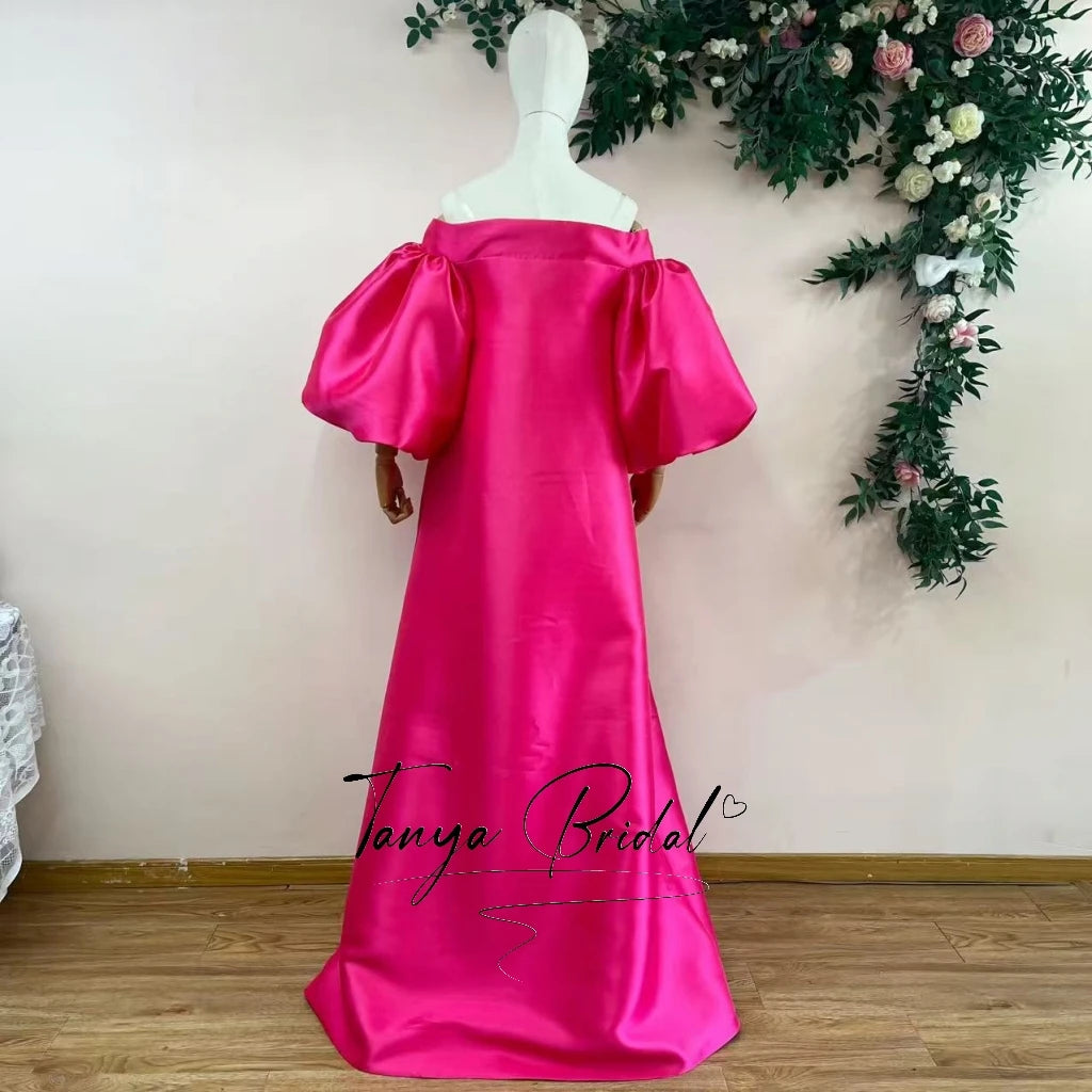 Mikado Satin Runway Show Coat ,Puffy Sleeves Long Women Evening Party Jacket,Fashion Long Cape Customize,Not Include Dress