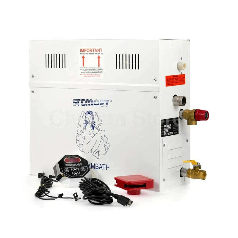 4.5/6/7/8/9KW Sauna Spa Steam Generator For Home Steam Shower with Digital Controller Sauna Room SPA Steam Bath Machine