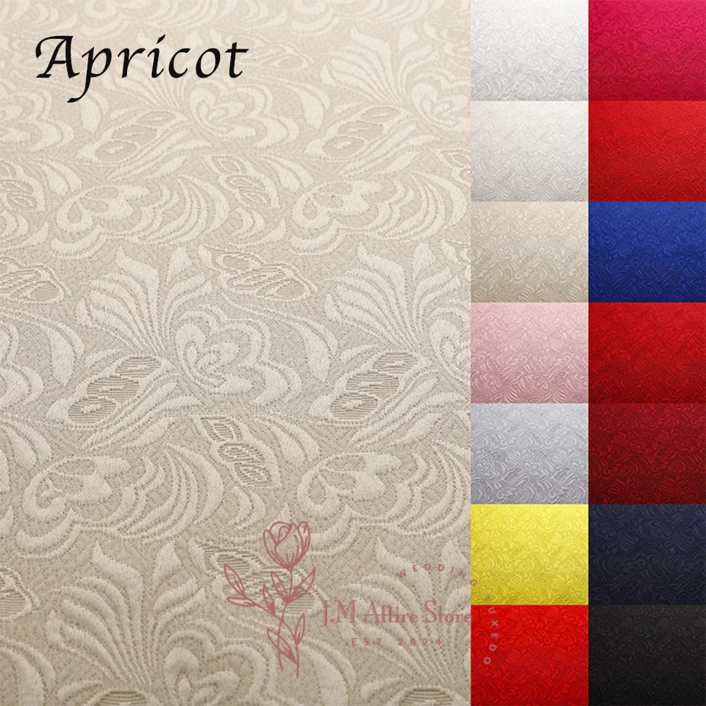 Formal Men's Suits 2 Pieces Blazer Pants Black Jacquard Set for Wedding Dinner Dating Ceremony Banquet Luxury Custom Tuxedo 