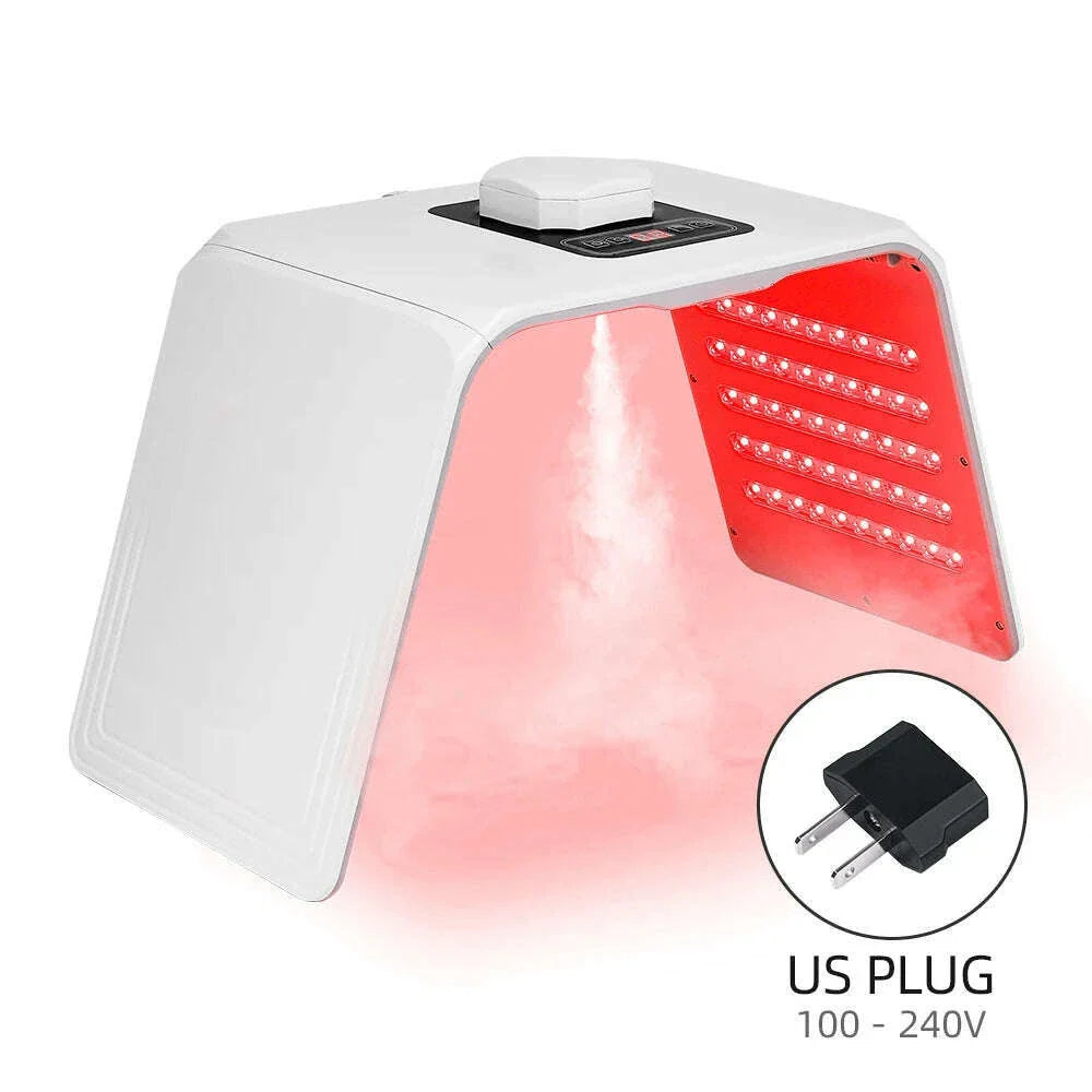 7 Colors LED Mask Nano Water Sprayer PDT Skin Rejuvenation Moisturizing Facial Body Beauty Spa Body Mist