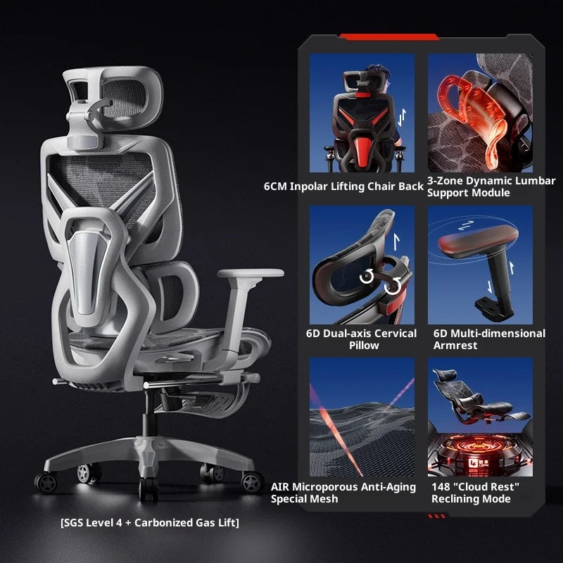 Comfortable Furniture Height Office ChairTourist Chair for Desk With Massage Pink Adjustable Desk Gaming Pulley Playseat Kanu