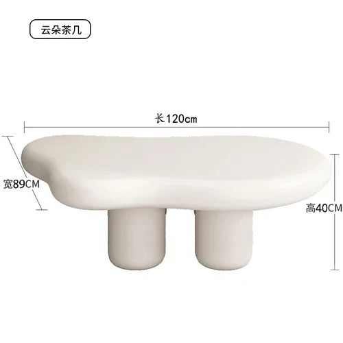 Modern Nordic Coffee Tables Luxury Sofa White Design Coffee Table Minimalist Room Table Basse De Salon Home Furniture Decor - Kimlud