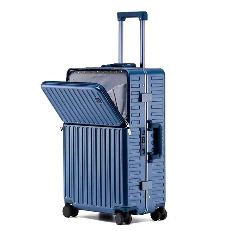 Formsio 20"24"26" Spinner Carry On Suitcase Bag Hand Luggage Check In Aluminum Frame Laptop PC Business Trolley Case With Wheel