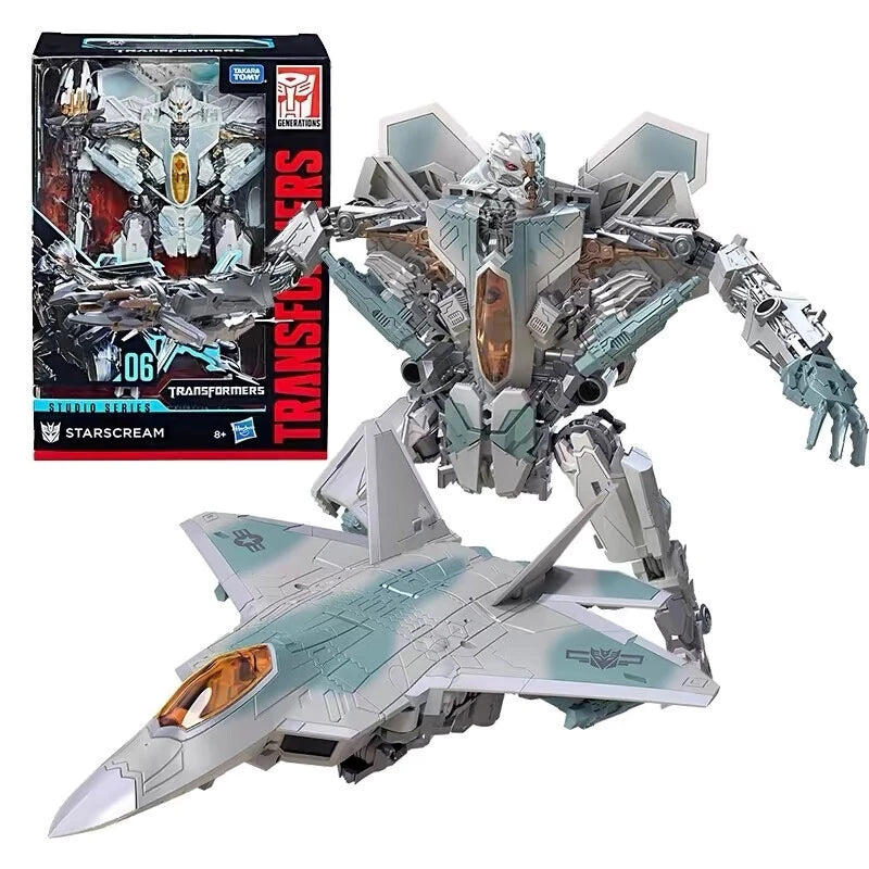 Hasbro Transformers Studio Series 06 21 Starscream SS12 Decepticon Brawl 7Inch Action Figure Toys Kids Gift SS06 SS21