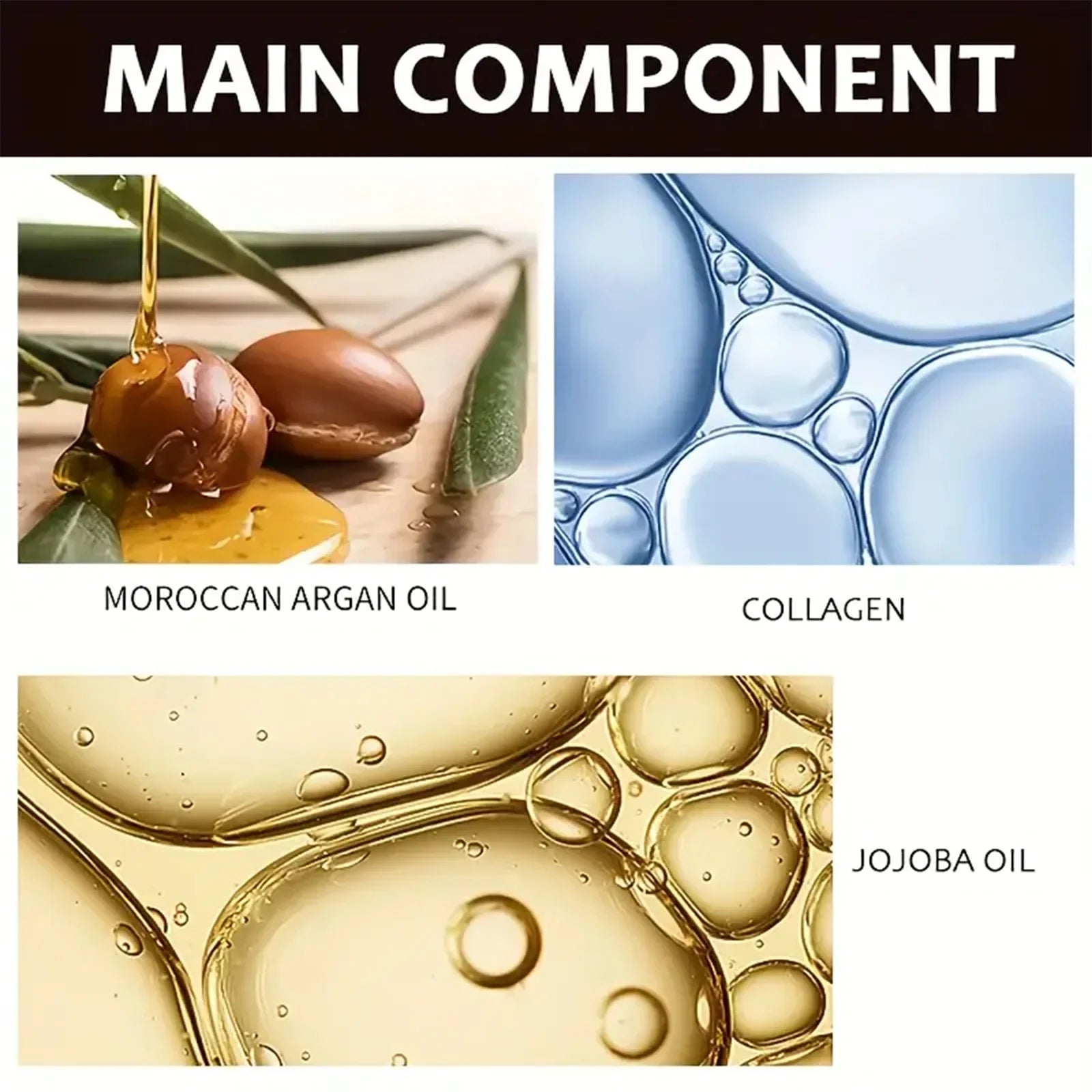 Keratin Hair Mask Professional Hair Care Deep Repair Mask Suitable for All Hair Types | Small Travel Bag/60G