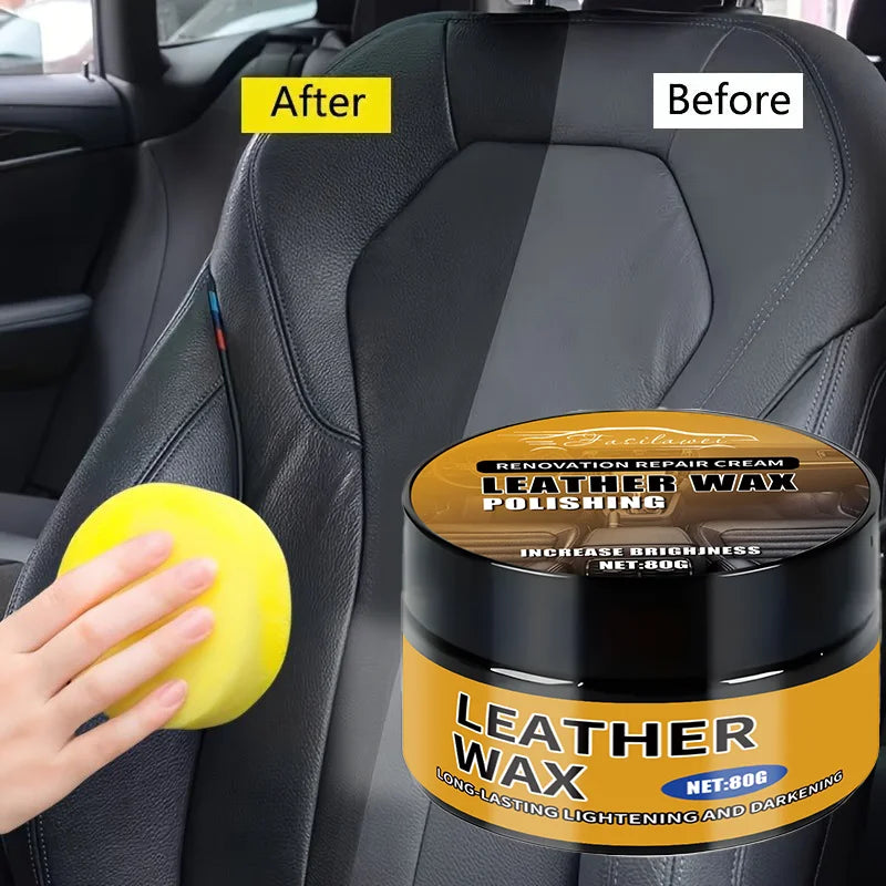 Leather Polish: Used to Restore The Color of Goods, Car Seats, Sofas, Jackets, And Shoes, As Well As for Maintaining Leather Bag