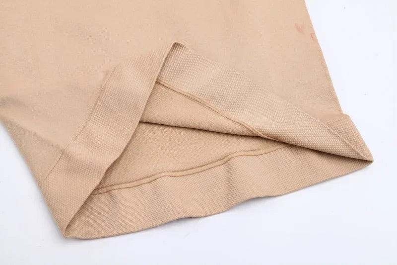 Sexy Full Slip Shapewear Women Dress Off Shoulder Bodycon Strapless Underdress Smooth Compression Body Shaper Slimming Waist