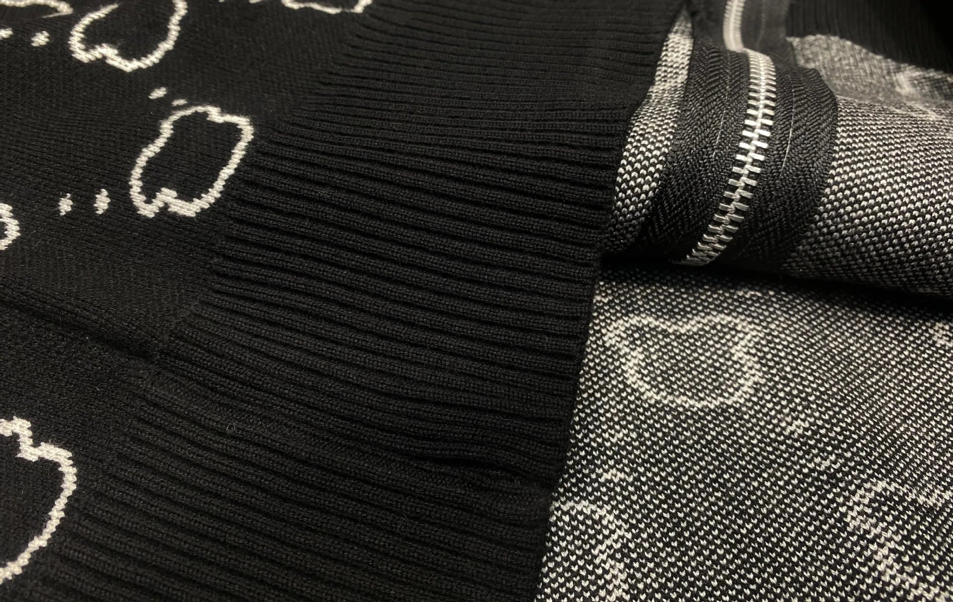 Fashion Bear Diamonds Side Stripe Pant Sets Women Autumn Tracksuit Zipper Sweater Loose Casual Two Piece Sets Womens Outifits - Kimlud