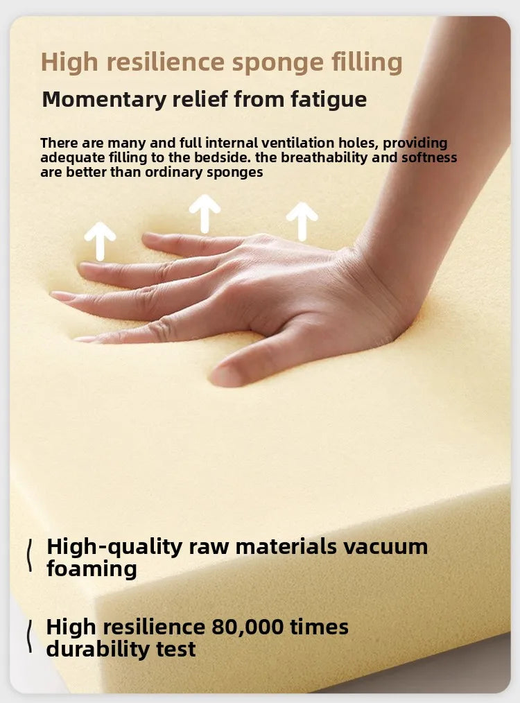 Soft package master bedroom, high-end and atmospheric storage with storage drawers, modern, simple and convenient double bed