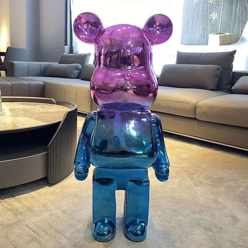 Home Decoration Accessories Cartoon large Bear Figurine Interior Nordic Living Room Decor Modern Art Statue Ornaments...