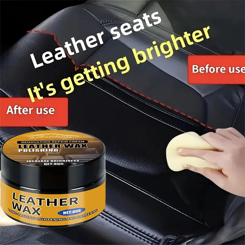 Leather Polish: Used to Restore The Color of Goods, Car Seats, Sofas, Jackets, And Shoes, As Well As for Maintaining Leather Bag