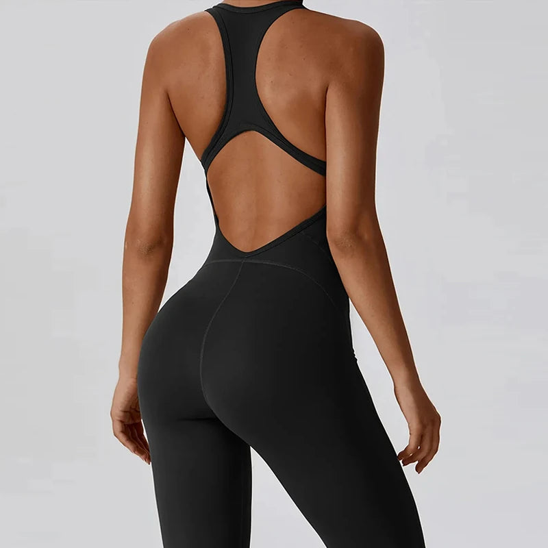 Sexy Yoga Jumpsuit Fitness Sports Overalls Gym Clothing Set Yoga Wear Pilates Workout Clothes for Women Outfit push-up Tracksuit