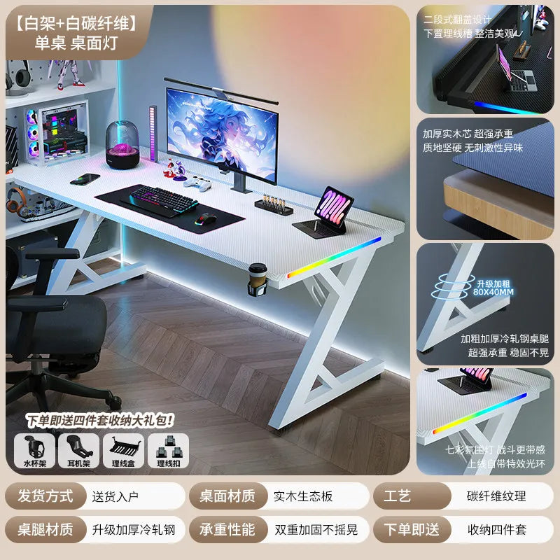 Bedroom Gaming Table Living Room Study Standing Reading Shelves Students Coffee Computer Desks Storage Bureau Home Furniture - Kimlud