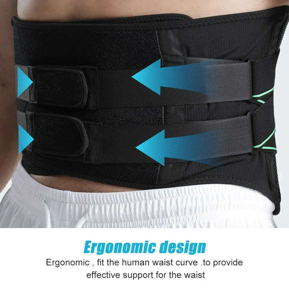 Back Brace for Lower Back Pain, Immediate Pain Relief From Sciatica, Herniated Disc Scoliosis, Decompression Lumbar Support Belt