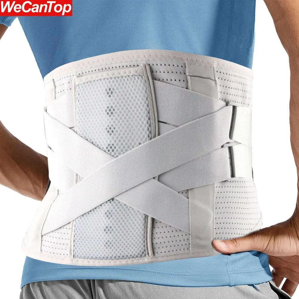 Back Brace for Lower Back Pain Relief,Waist Support Belt for Men Women,Soft Breathable Fabric Lumbar Support for Herniated Disc
