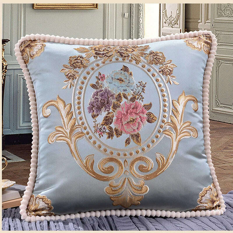 Classic Europe Style Pillowcase Cushion Cover Home Decorative Sofa Cushion Cover Chair Car Throw Pillow Case