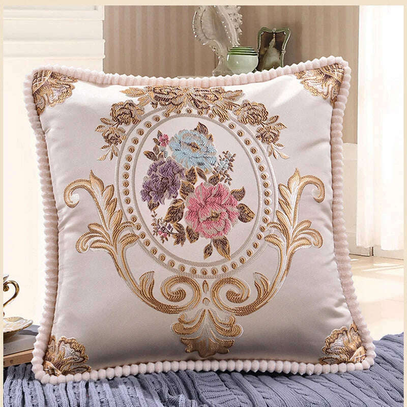 Classic Europe Style Pillowcase Cushion Cover Home Decorative Sofa Cushion Cover Chair Car Throw Pillow Case