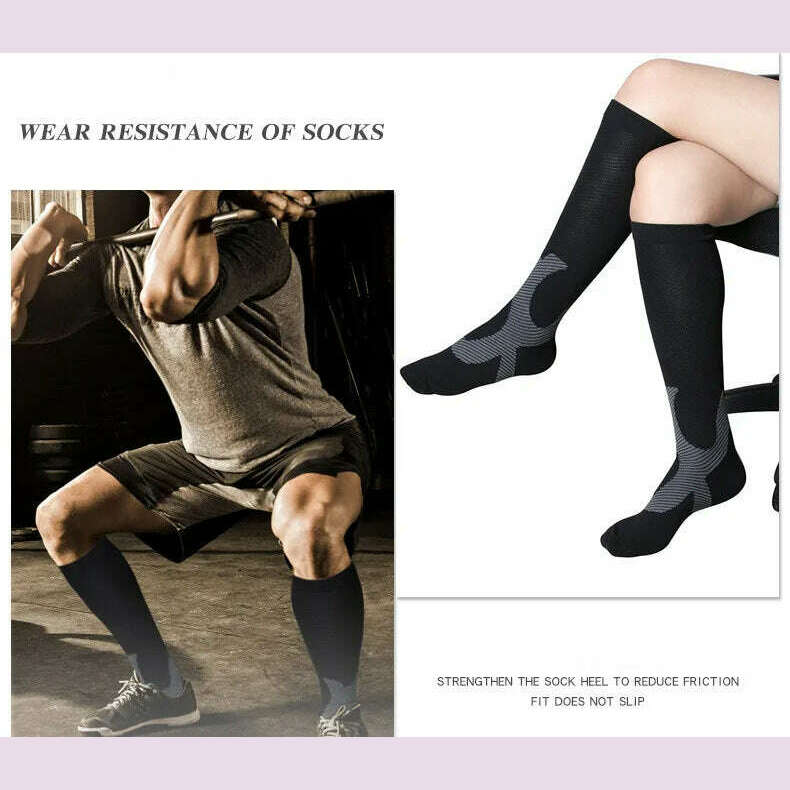 New Arrival Stockings Compression Golf Sport Socks Medical Nursing Stockings Prevent Varicose Veins Socks Fit For Rugby Socks