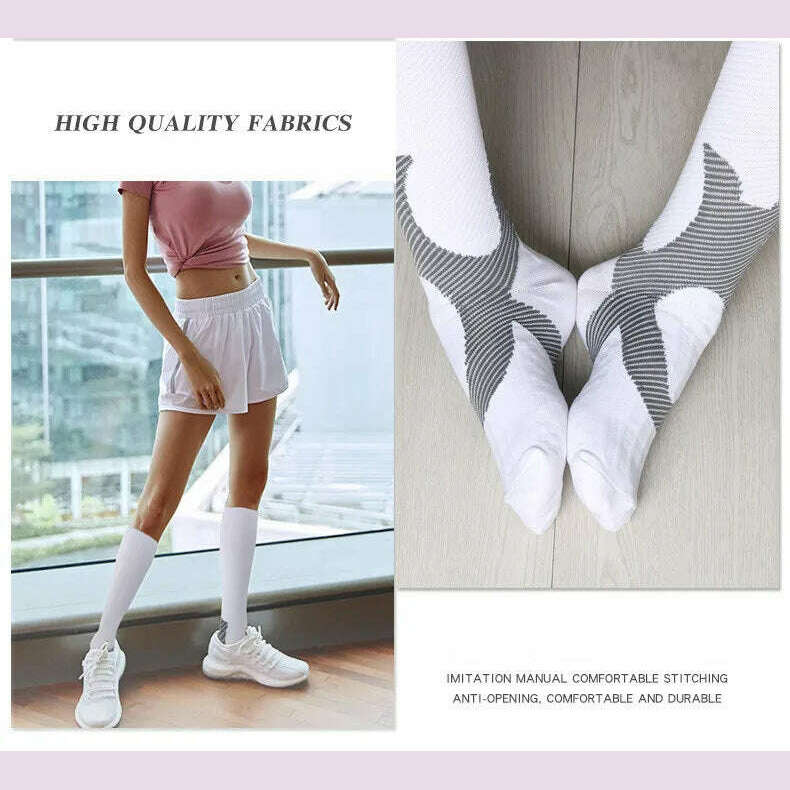 New Arrival Stockings Compression Golf Sport Socks Medical Nursing Stockings Prevent Varicose Veins Socks Fit For Rugby Socks