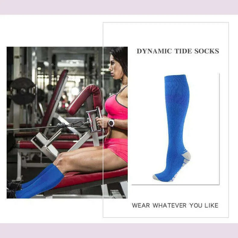 New Arrival Stockings Compression Golf Sport Socks Medical Nursing Stockings Prevent Varicose Veins Socks Fit For Rugby Socks