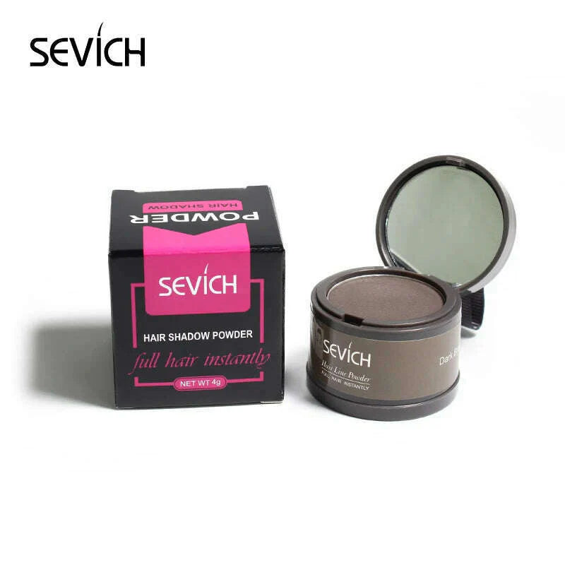 Sevich 8 color Hair Shadow Powder Repair Hair Shadow Hair line Modified Hair Concealer Natural Cover Instant Hair Fluffy Powder