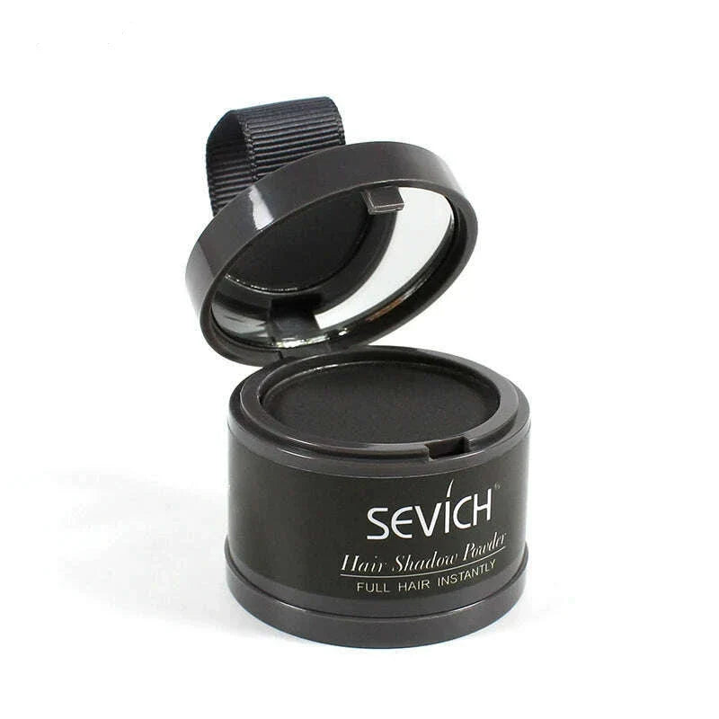 SEVICH Beard Hair Shadow Powder Beard Root Cover Up Concealer Fill In Thinning Instantly Modify Beard Fluffy Powder 13 Color 4g