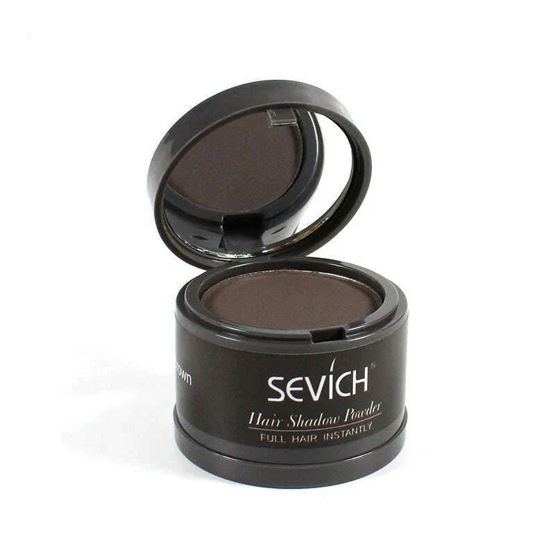 SEVICH Beard Hair Shadow Powder Beard Root Cover Up Concealer Fill In Thinning Instantly Modify Beard Fluffy Powder 13 Color 4g