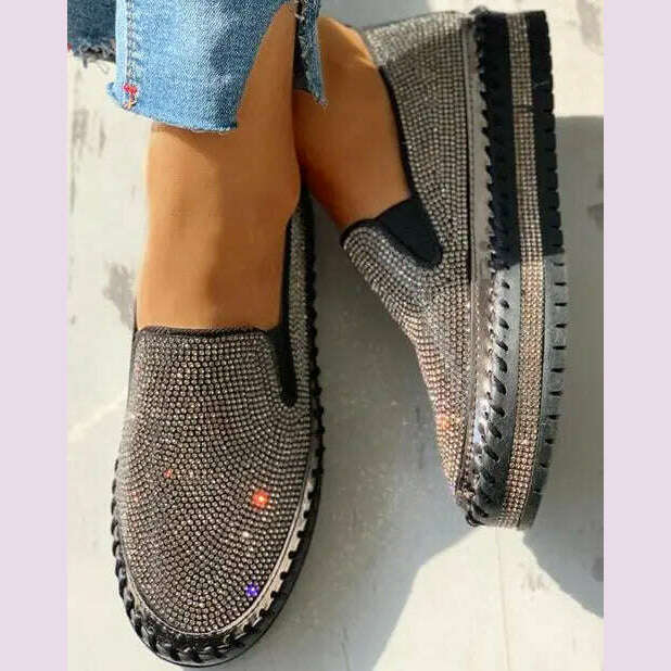 Women Casual Shoes New Fashion Wedge Flat Shoes Slip On Lace Up Comfortable Ladies Sneakers Female Vulcanized Shoes 2021