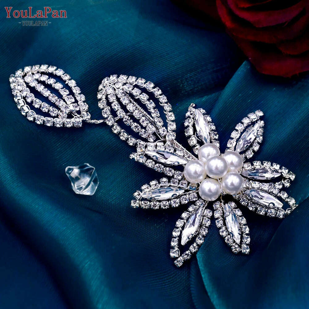 YouLaPan HP434 Bridal Headband Rhinestone Women Headwear Bride Crowns Tiaras Wedding Hair Accessories Pageant Party Headdress
