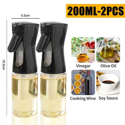 200/300/500 ML Oil Spray Pot Kitchen Household Edible Olive Oil Spray Bottle Atomized Misty Oil Tank Air Fryer Spray Bottle