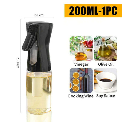 200/300/500 ML Oil Spray Pot Kitchen Household Edible Olive Oil Spray Bottle Atomized Misty Oil Tank Air Fryer Spray Bottle