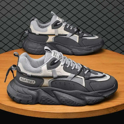 2023Men's Tennis Shoes New Casual Sports Shoes Spring and Autumn Men Breathable Wear-resistant Running Shoes кроссовки мужские