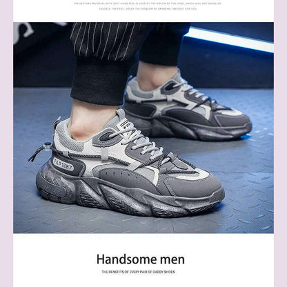 2023Men's Tennis Shoes New Casual Sports Shoes Spring and Autumn Men Breathable Wear-resistant Running Shoes кроссовки мужские