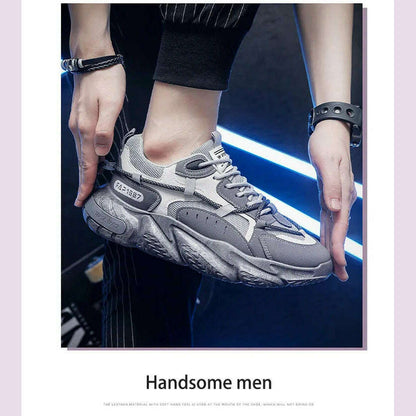 2023Men's Tennis Shoes New Casual Sports Shoes Spring and Autumn Men Breathable Wear-resistant Running Shoes кроссовки мужские