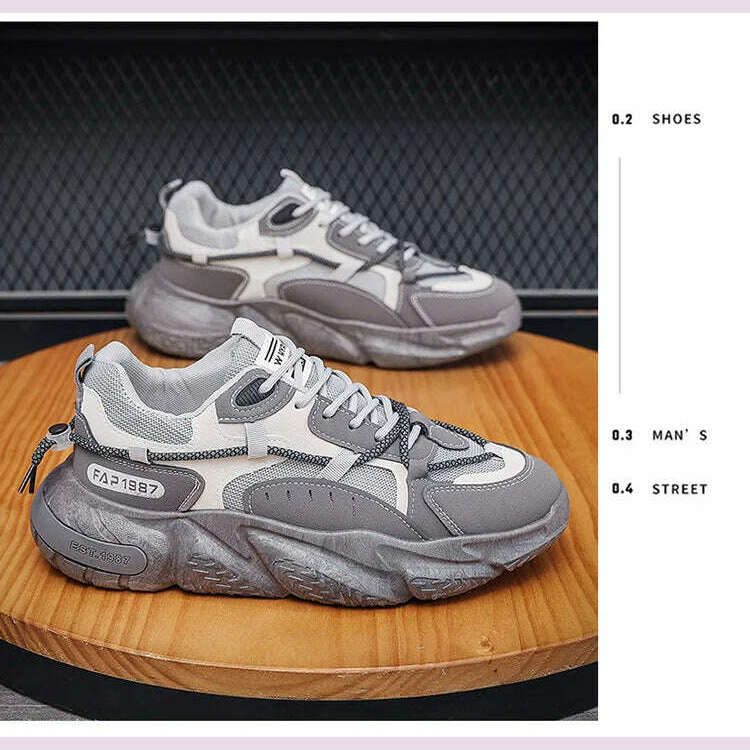 2023Men's Tennis Shoes New Casual Sports Shoes Spring and Autumn Men Breathable Wear-resistant Running Shoes кроссовки мужские