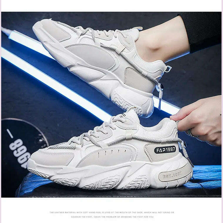 2023Men's Tennis Shoes New Casual Sports Shoes Spring and Autumn Men Breathable Wear-resistant Running Shoes кроссовки мужские