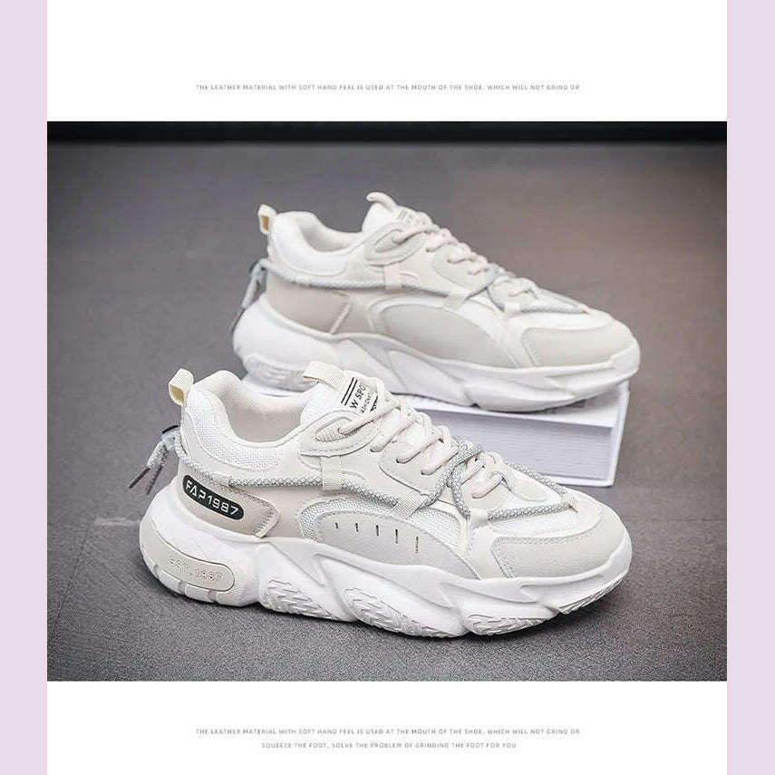 2023Men's Tennis Shoes New Casual Sports Shoes Spring and Autumn Men Breathable Wear-resistant Running Shoes кроссовки мужские