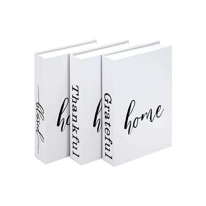 3Pcs/Set Fake Book for Decoration Simple Living Room Faux Books Villa Shelf Room Coffee Table Props Book Ornaments Home Decor