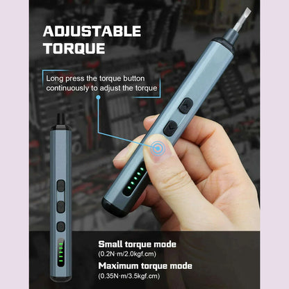 68 in 1 Electric Screwdriver Set 5 Torque Settings Precision Power Tool Magnetic Screw Driver Bits for iPhone Glasses Watch PC