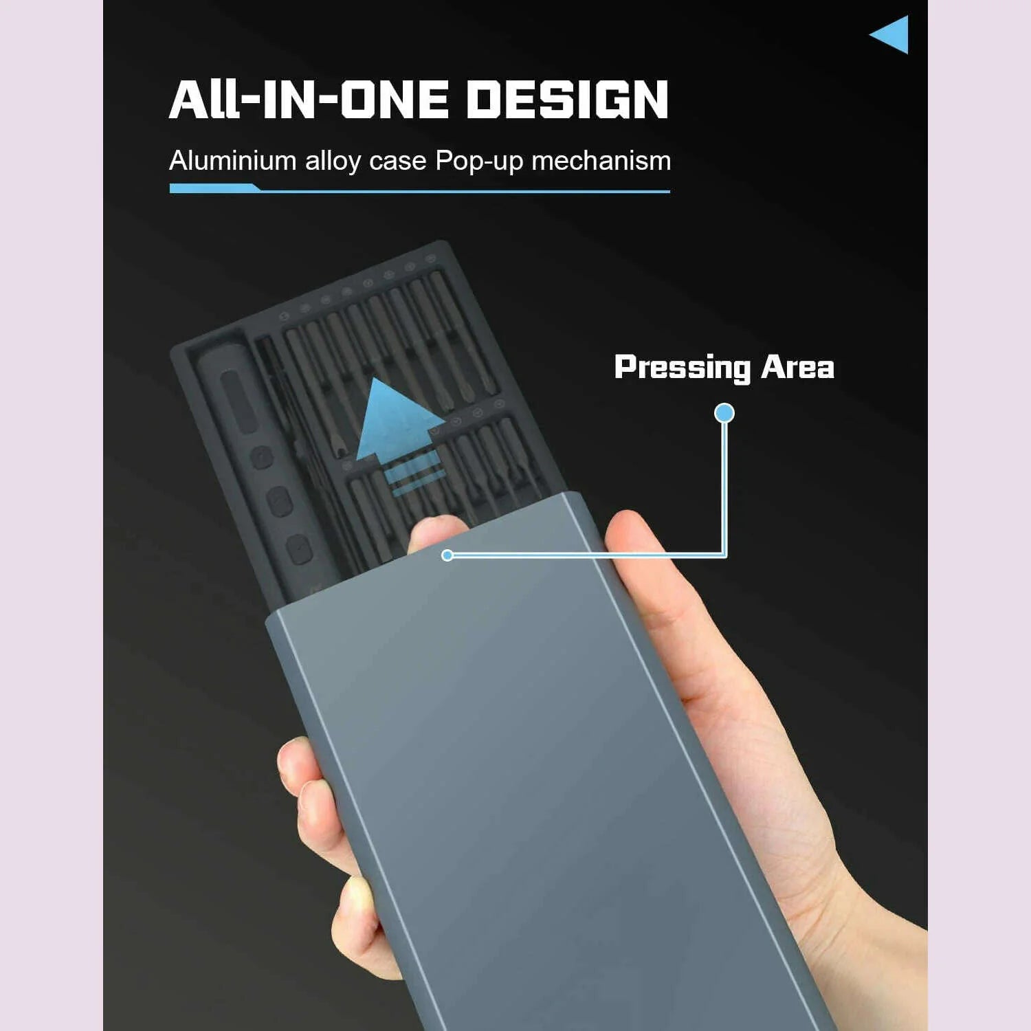 68 in 1 Electric Screwdriver Set 5 Torque Settings Precision Power Tool Magnetic Screw Driver Bits for iPhone Glasses Watch PC