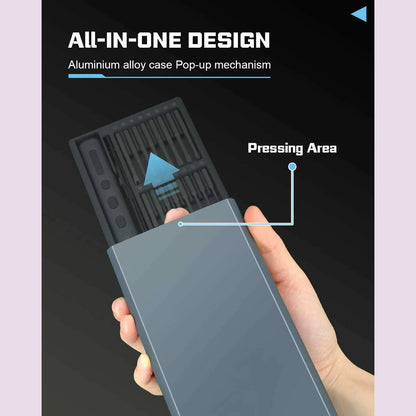 68 in 1 Electric Screwdriver Set 5 Torque Settings Precision Power Tool Magnetic Screw Driver Bits for iPhone Glasses Watch PC