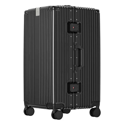 Super Large Carry on Luggage Aluminum Frame Rolling Suitcase PC Hard Sided Luggage With Spinner Wheels for Travel